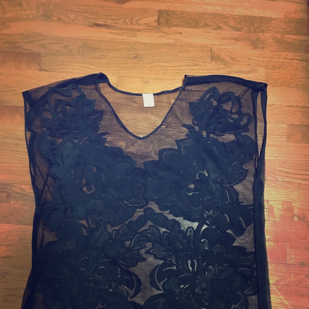 2 sheer swim covers! Sz small fits like large